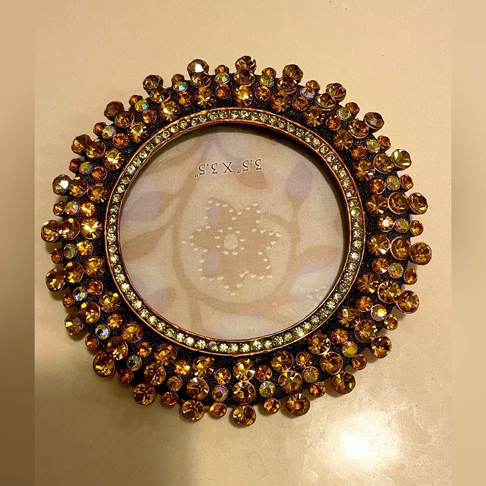Jeweled picture frame